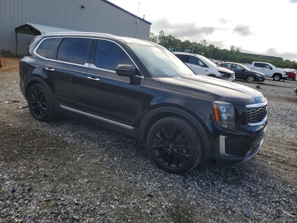 2020 Kia Telluride VIN 5XYP54HC6LG042340 COPART salvage auction — SIDE, Sc - Cert Of Title-Salvage (P), sold $9,400 on 2026-07-13 (photo 4)