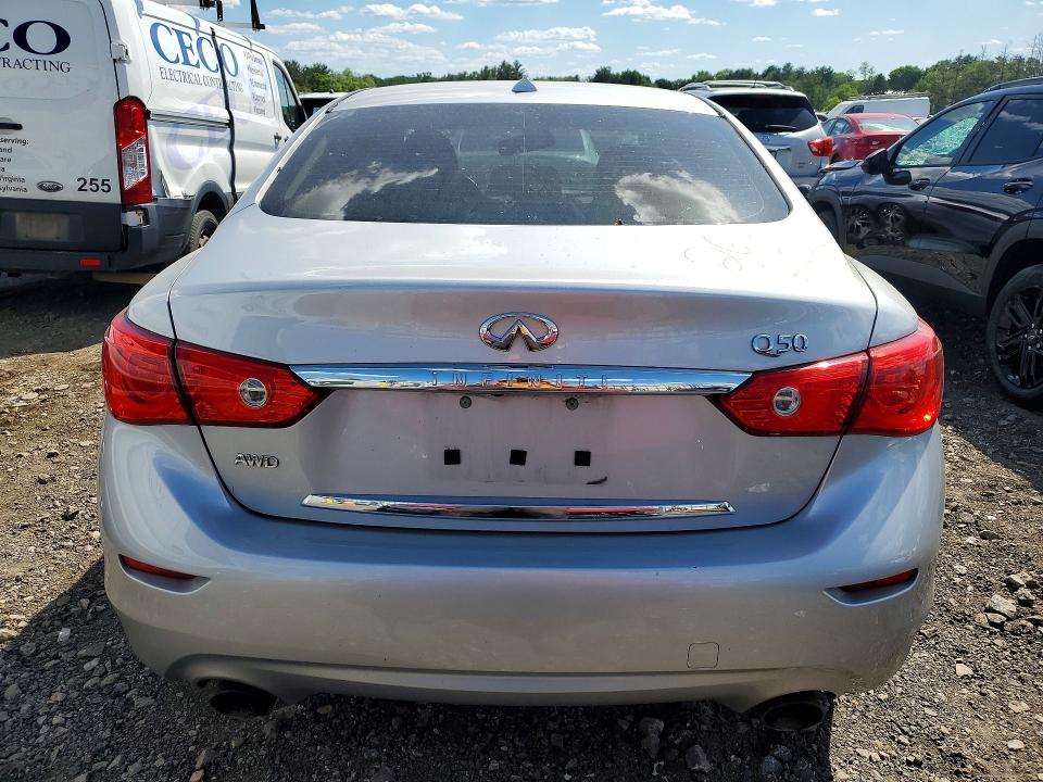 2017 Infiniti VIN JN1EV7ARXHM838976 COPART salvage auction — FRONT END, Md - Cert Of Salvage > 75% Damage, sold $3,550 on 2026-07-06 (photo 6)