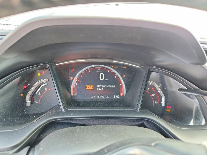 2021 Honda Civic VIN SHHFK7H43MU215463 COPART salvage auction — FRONT END, Fl - Cert Of Title Slvg Rebuildable, sold $2,150 on 2026-07-29 (photo 9)