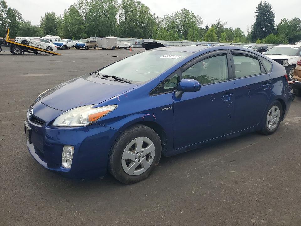 2011 Toyota Prius VIN JTDKN3DU2B1337372 COPART salvage auction — REAR END, Or - Salvage Title Certificate, sold $1,600 on 2026-07-29 (photo 1)