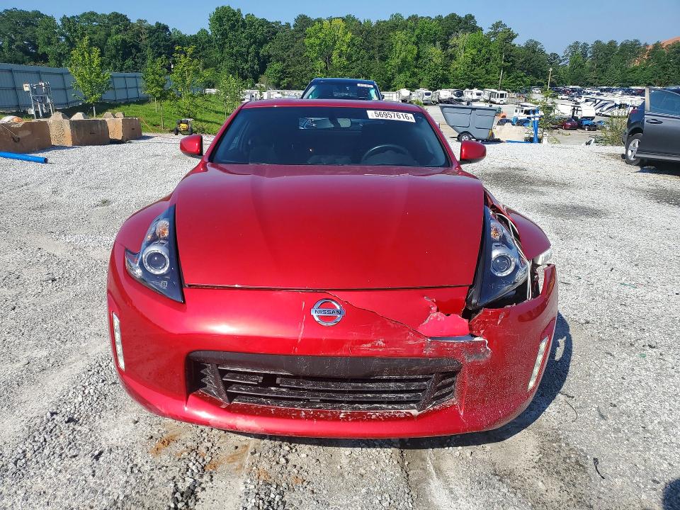 2018 Nissan 370z VIN JN1AZ4EHXJM570598 COPART salvage auction — FRONT END, Ga - Cert Of Title-Salvage, sold $8,100 on 2026-07-13 (photo 5)