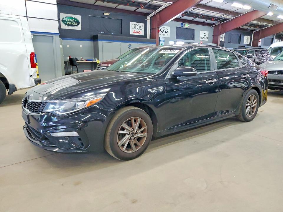 2019 Kia Optima VIN 5XXGT4L31KG357417 COPART salvage auction — FRONT END, MA - CERTIFICATE OF TITLE, sold $3,000 on 2026-07-31 (photo 1)