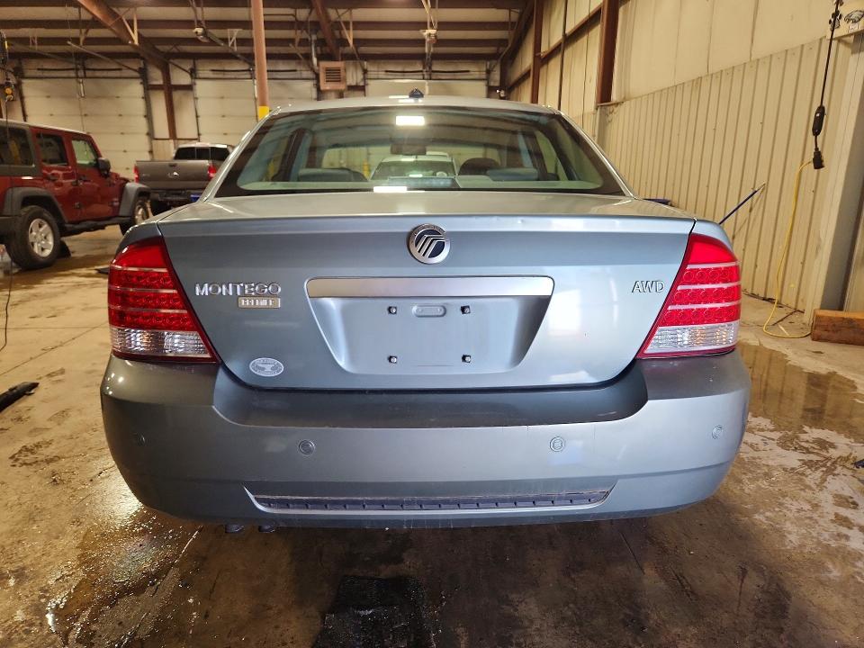 2007 Mercury Montego VIN 1MEHM43167G604526 COPART salvage auction — FRONT END, PA - CERT OF SALV-R=RECONSTRUCTED, sold $400 on 2026-07-10 (photo 6)