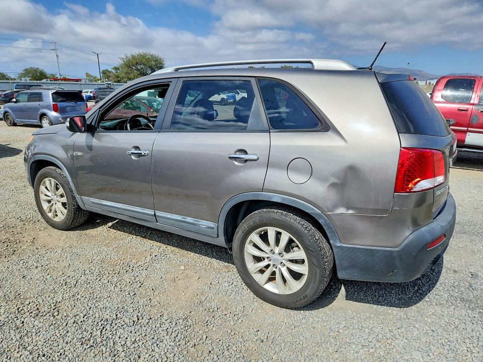 2011 Kia Sorento VIN 5XYKT4A23BG121576 COPART salvage auction — REAR END, CA - SALVAGE CERTIFICATE, sold $1,800 on 2026-07-31 (photo 2)