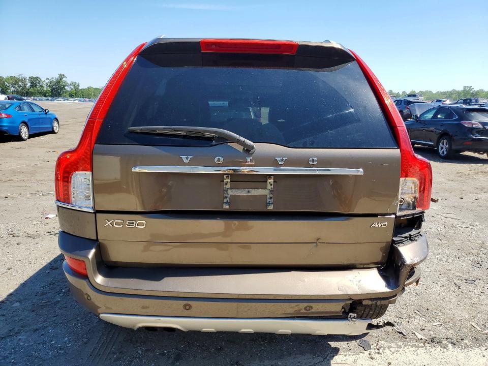 2013 Volvo Xc90 VIN YV4952CZ6D1645862 COPART salvage auction — REAR END, Va - Cert Of Title - Salvage, sold $850 on 2026-07-08 (photo 6)