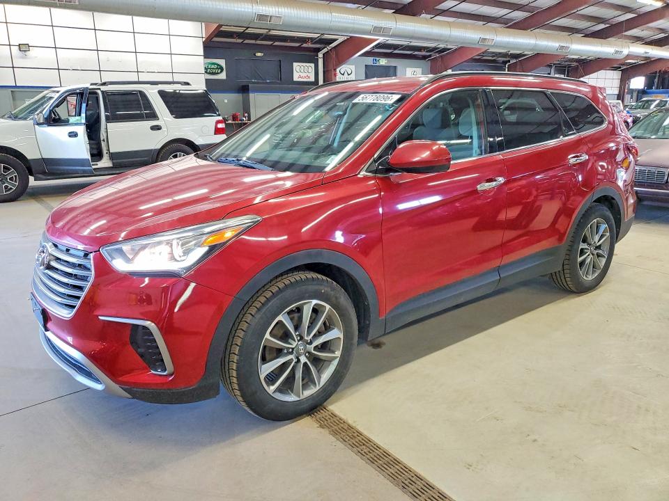 2017 Hyundai Santa fe VIN KM8SMDHF4HU202434 COPART salvage auction — MINOR DENT/SCRATCHES, NY - CERTIFICATE OF TITLE, sold $6,000 on 2026-07-31 (photo 1)