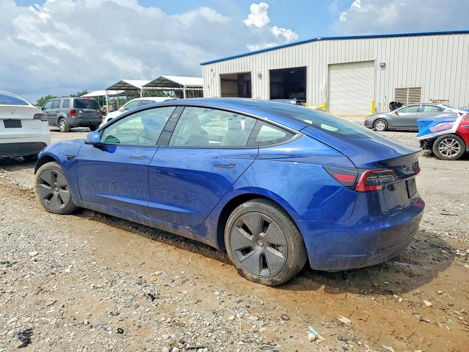 2021 Tesla Model 3 VIN 5YJ3E1EA8MF057088 COPART salvage auction — FRONT END, GA - CERT OF TITLE-SALVAGE, sold $6,600 on 2026-07-28 (photo 2)
