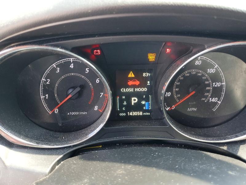 2017 Mitsubishi Outlander VIN JA4AR3AU6HZ037570 COPART salvage auction — MECHANICAL, Oh - Certificate Of Title, sold $1,200 on 2026-07-02 (photo 9)