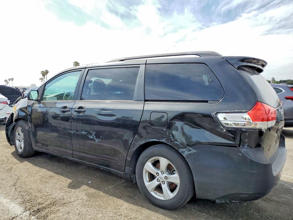 2012 Toyota VIN 5TDKK3DC8CS218200 COPART salvage auction — FRONT END, Ca - Salvage Certificate, sold $1,300 on 2026-07-24 (photo 2)