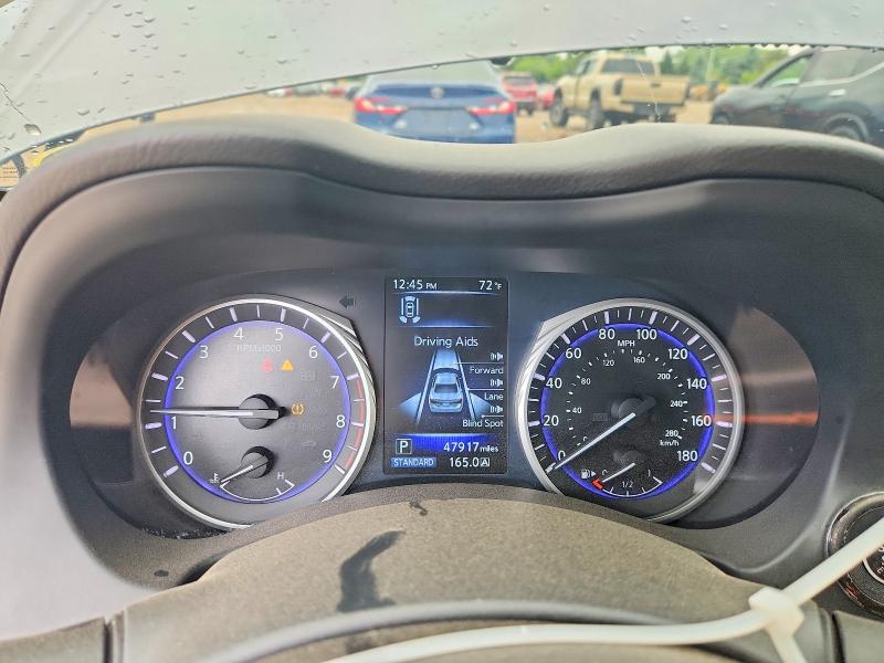 2017 Infiniti VIN JN1EV7AR4HM833465 COPART salvage auction — FRONT END, Il - Salvage Certificate, sold $4,500 on 2026-08-26 (photo 9)