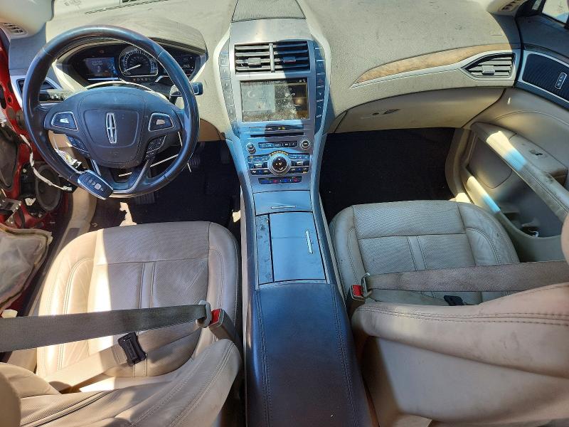 2017 Lincoln Mkz VIN 3LN6L5MU4HR641364 COPART salvage auction — FRONT END, CA - SALVAGE CERTIFICATE, sold $1,600 on 2026-07-24 (photo 8)