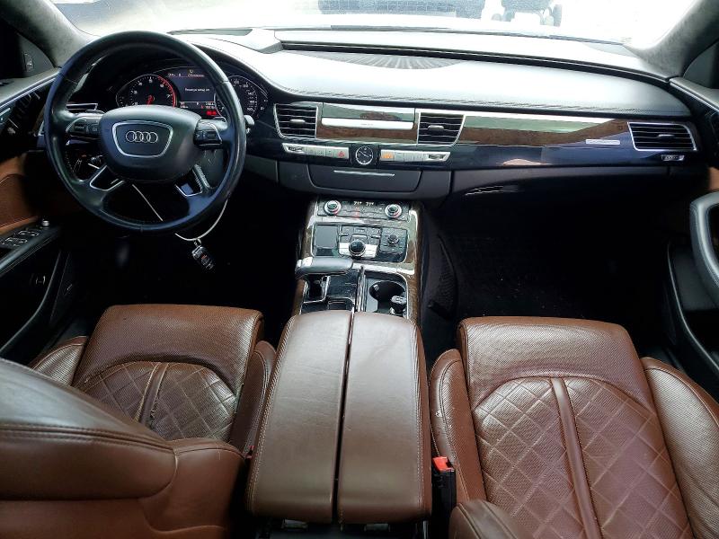 2016 Audi A8 VIN WAU43AFD8GN008141 COPART salvage auction — UNDERCARRIAGE, Or - Salvage Title Certificate, sold $3,550 on 2026-07-06 (photo 8)