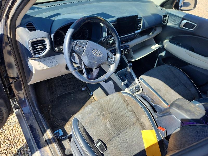 2021 Hyundai Venue VIN KMHRC8A38MU112139 COPART salvage auction — FRONT END, Tx - Salvage Vehicle Title, sold $3,000 on 2026-07-14 (photo 8)