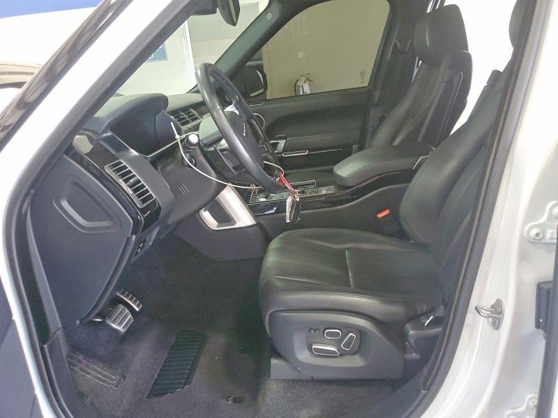 2015 Land rover RANGE ROVER VIN SALGS2TF2FA240277 COPART salvage auction — FRONT END, Va - Cert Of Title - Salvage, sold $6,500 on 2026-07-17 (photo 7)