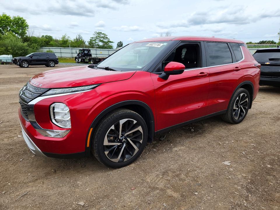 2023 Mitsubishi VIN JA4J3UA84PZ014863 COPART salvage auction — HAIL, Oh - Cert Of Title-Salvage, sold $5,200 on 2026-07-27 (photo 1)