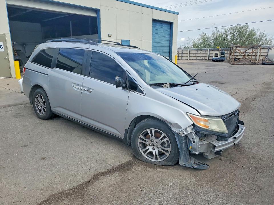 2012 Honda Odyssey VIN 5FNRL5H63CB059411 COPART salvage auction — FRONT END, NM - CERT OF TITLE-SALVAGE, sold $875 on 2026-07-24 (photo 4)