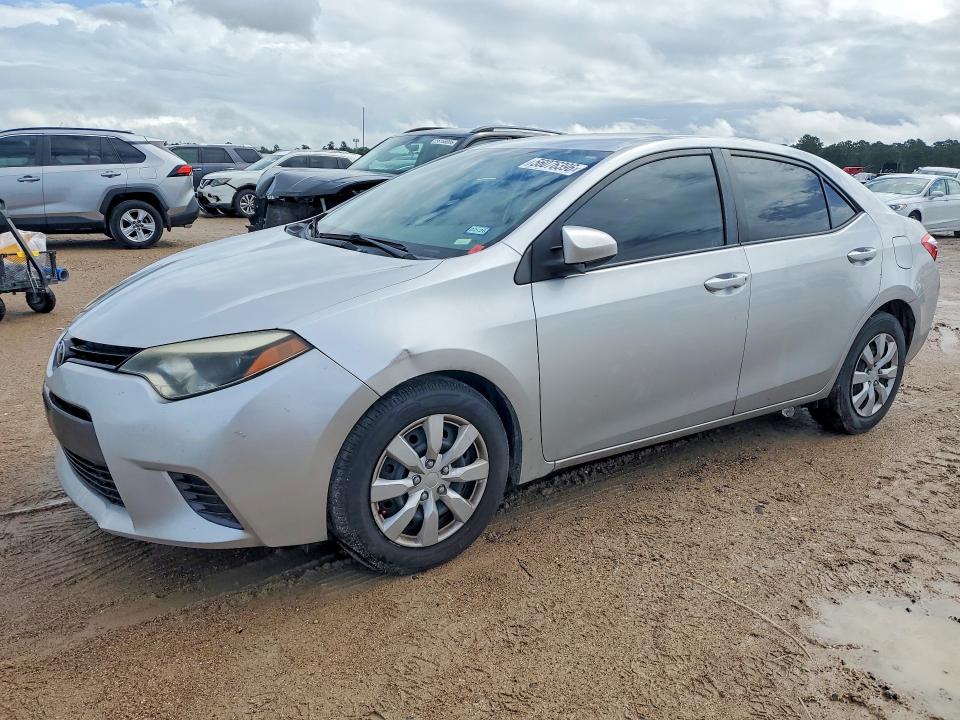 2016 Toyota Corolla VIN 5YFBURHE4GP501863 COPART salvage auction — REAR END, Tx - Salvage Vehicle Title, sold $2,850 on 2026-07-31 (photo 1)