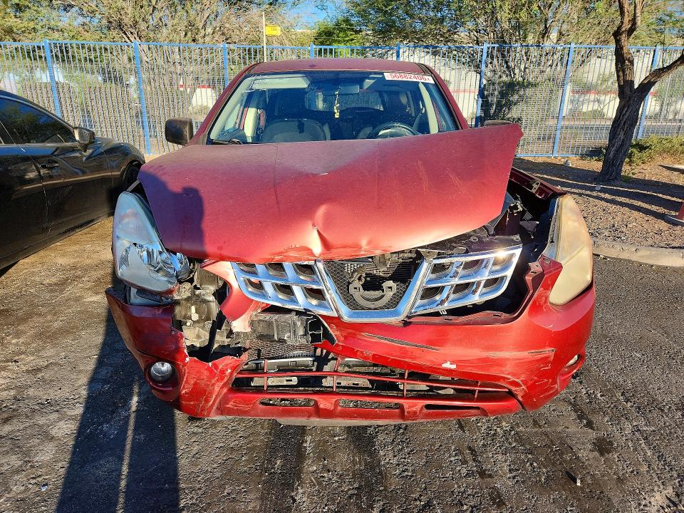 2012 Nissan Rogue VIN JN8AS5MT6CW298088 COPART salvage auction — FRONT END, Nv - Salvage Title, sold $500 on 2026-07-16 (photo 5)