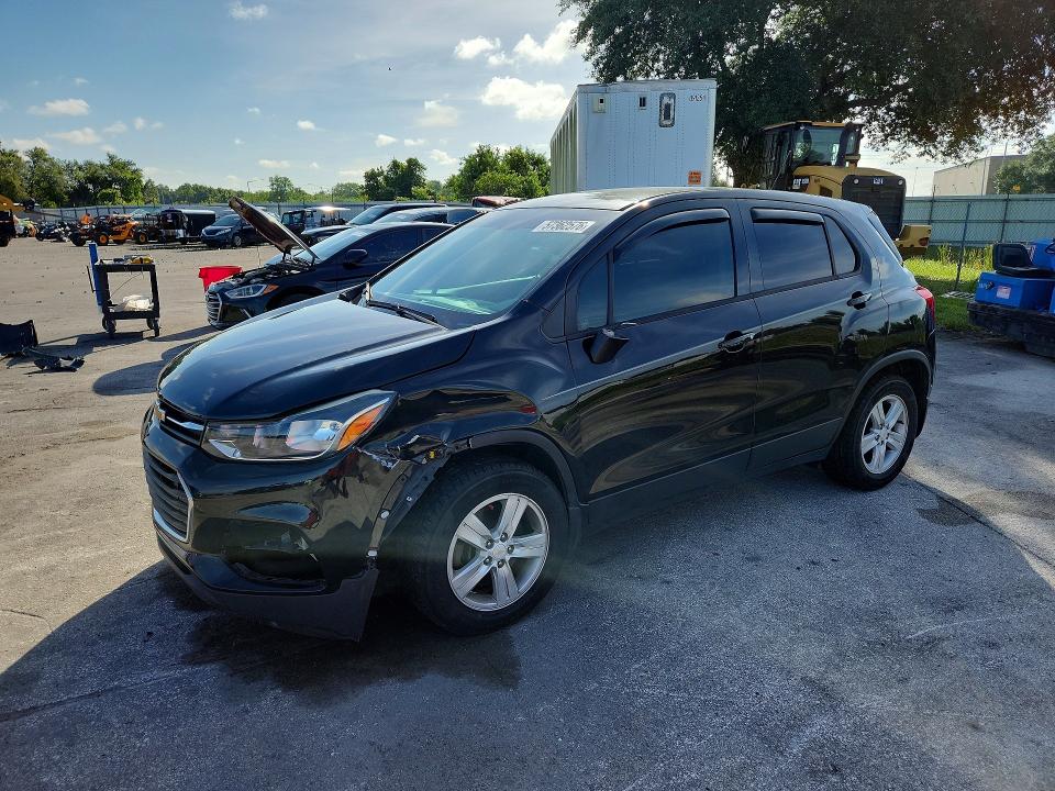 2020 Chevrolet VIN KL7CJKSB5LB034543 COPART salvage auction — FRONT END, Fl - Cert Of Title Slvg Rebuildable, sold $300 on 2026-07-30 (photo 1)