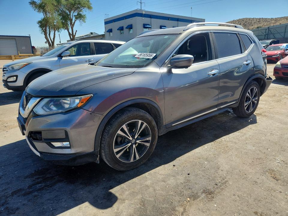 2018 Nissan Rogue VIN JN8AT2MV4JW305372 COPART salvage auction — REAR END, Nm - Cert Of Title-Salvage, sold $325 on 2026-07-20 (photo 1)