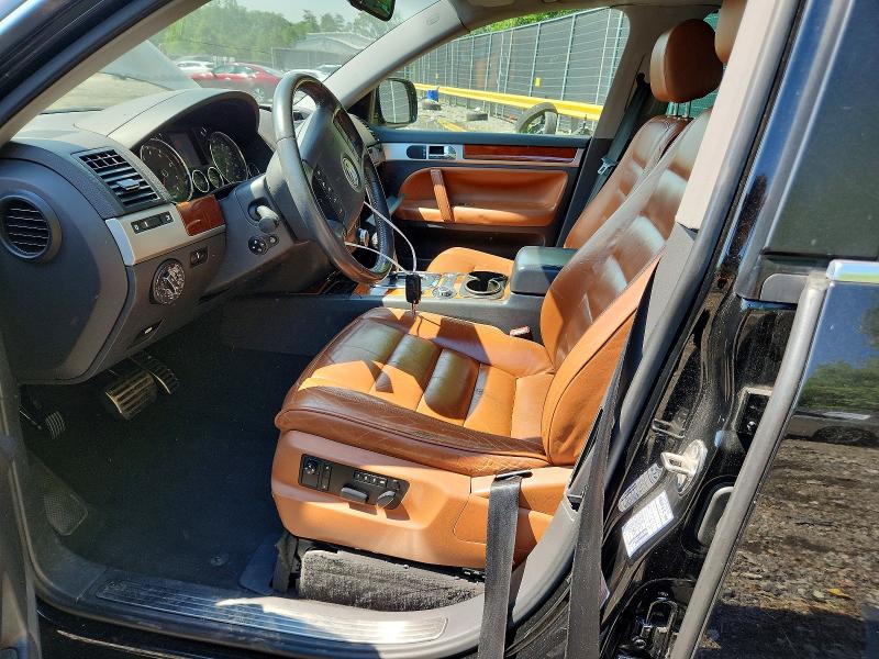 2006 Volkswagen Touareg VIN WVGMM77L06D019708 COPART salvage auction — FRONT END, Md - Cert Of Salvage > 75% Damage, sold $400 on 2026-07-07 (photo 7)