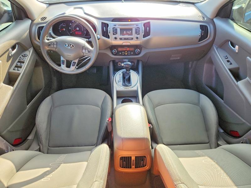 2014 Kia Sportage VIN KNDPC3AC2E7575117 COPART salvage auction — REAR END, Tx - Salvage Vehicle Title, sold $2,200 on 2026-07-17 (photo 8)