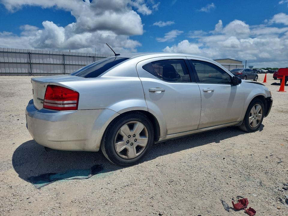 2010 Dodge Avenger VIN 1B3CC4FB2AN150637 COPART salvage auction — FRONT END, Tx - Salvage Vehicle Title, sold $1,250 on 2026-07-02 (photo 3)