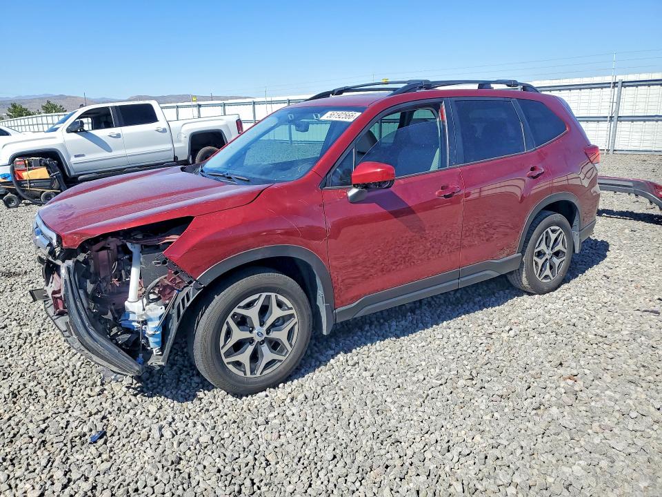 2020 Subaru Forester VIN JF2SKAJC4LH520436 COPART salvage auction — FRONT END, Nv - Salvage Title, sold $6,200 on 2026-07-16 (photo 1)