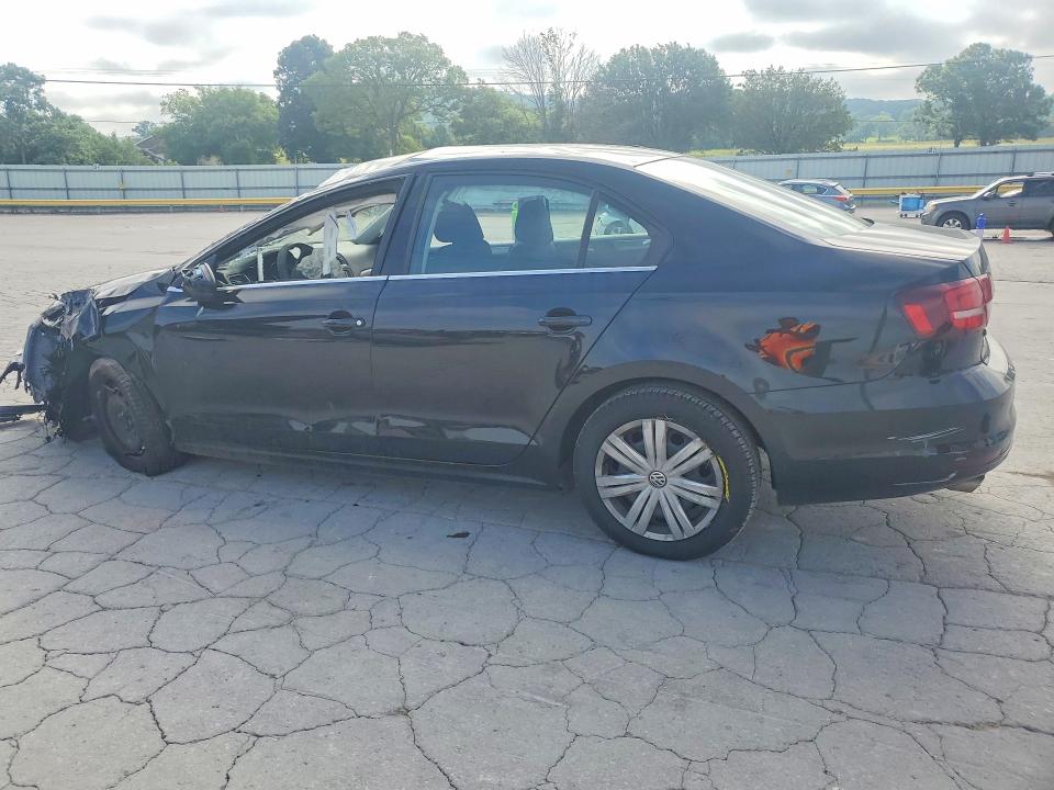 2017 Volkswagen Jetta VIN 3VW167AJ2HM368138 COPART salvage auction — FRONT END, Tn - Salvage Certificate, sold $600 on 2026-07-06 (photo 2)