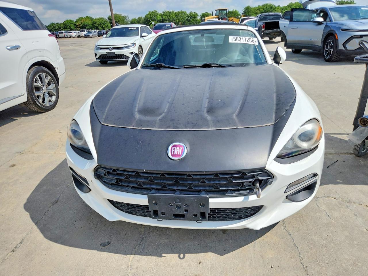 2018 Fiat 124 Spider VIN JC1NFAEK1J0137502 COPART salvage auction — Normal Wear, AR - CERTIFICATE OF TITLE (P), sold $4,350 on 2026-07-09 (photo 5)