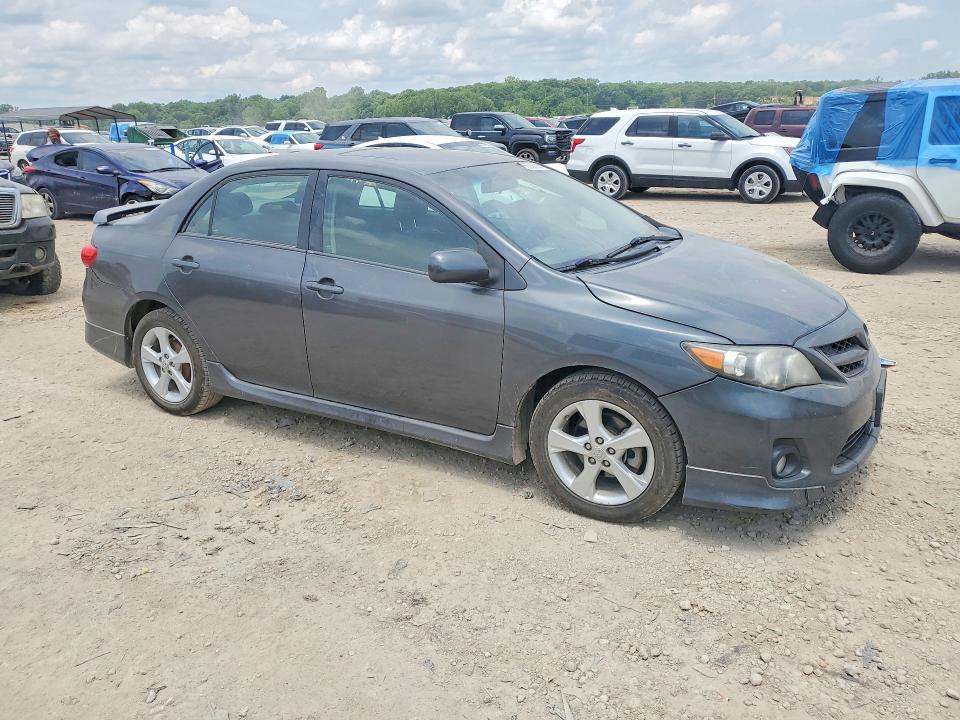 2012 Toyota Corolla VIN 5YFBU4EE0CP027945 COPART salvage auction — FRONT END, Ks - Cert Of Title-Salvage, sold $350 on 2026-07-21 (photo 4)