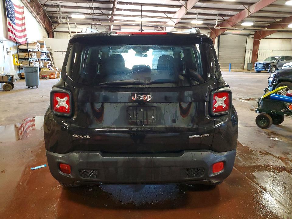 2016 Jeep VIN ZACCJBAT5GPE32635 COPART salvage auction — FRONT END, MI - CERTIFICATE OF TITLE, sold $600 on 2026-07-24 (photo 6)