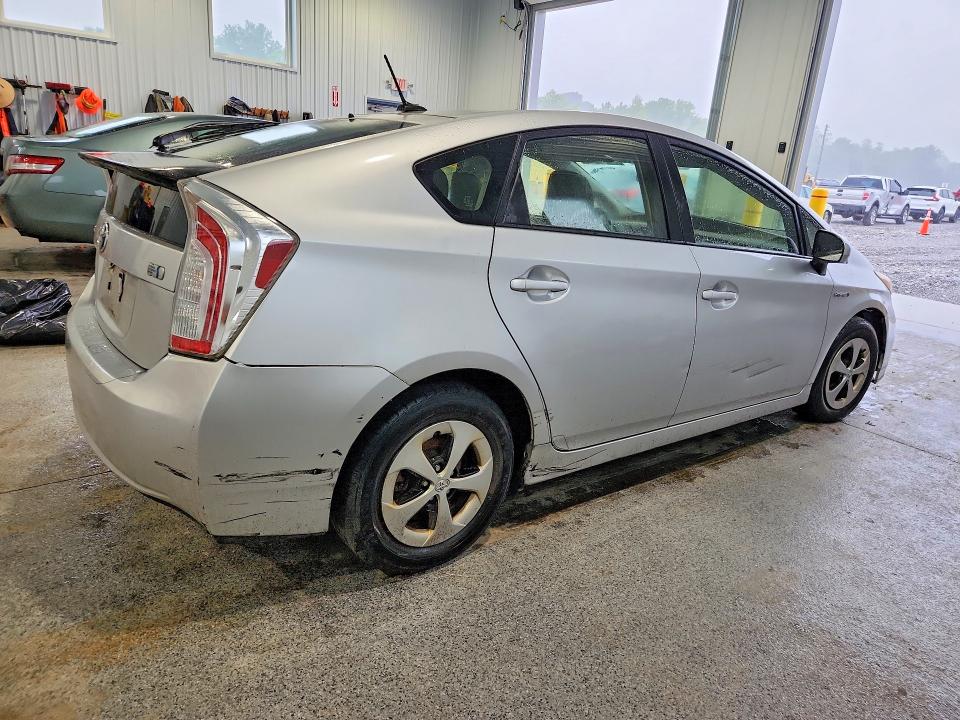 2013 Toyota Prius VIN JTDKN3DU4D5542932 COPART salvage auction — MECHANICAL, Oh - Certificate Of Title, sold $1,300 on 2026-07-10 (photo 3)