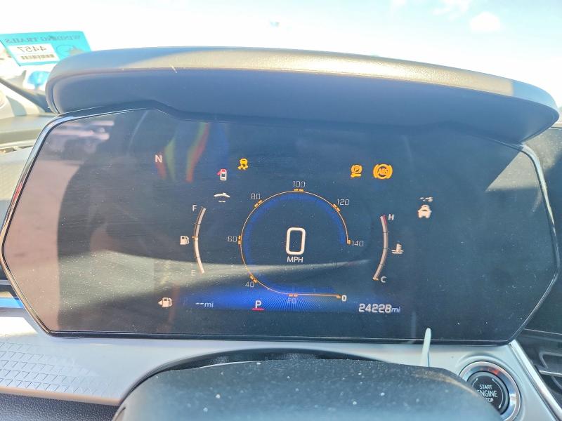 2024 Chevrolet Trax VIN KL77LHE20RC001673 COPART salvage auction — SIDE, CT - CERT OF TITLE-SALVAGE, sold $7,000 on 2026-07-27 (photo 9)