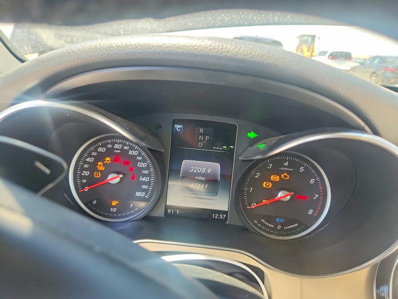 2019 Mercedes-benz Glc VIN WDC0G5EB6KF605265 COPART salvage auction — FRONT END, Co - Public - Salvage Title, sold $2,250 on 2026-07-30 (photo 9)