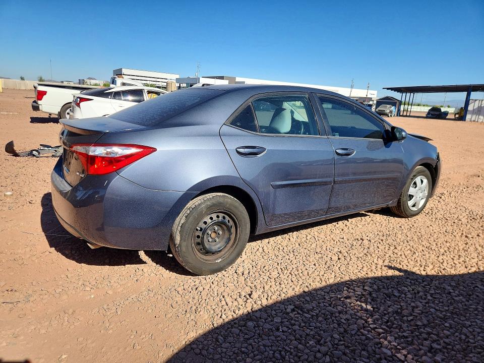 2016 Toyota Corolla VIN 5YFBPRHE1GP391636 COPART salvage auction — FRONT END, Az - Cert Of Title - Salvage, sold $3,250 on 2026-07-14 (photo 3)
