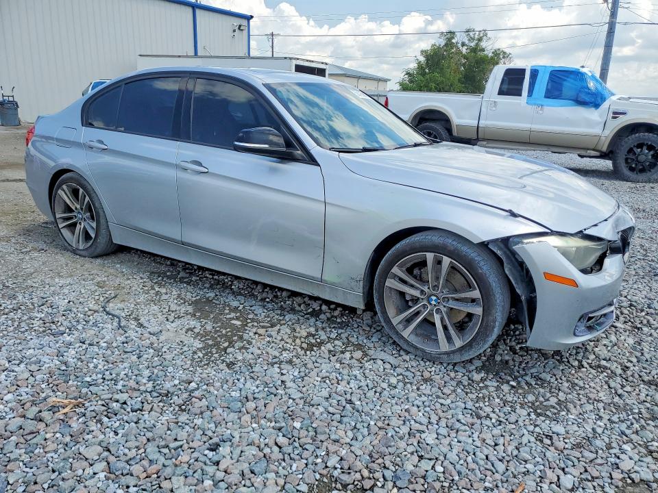 2014 BMW 3er VIN WBA3A5C53EJ464249 COPART salvage auction — FRONT END, Fl - Cert Of Title Slvg Rebuildable, sold $10 on 2026-07-28 (photo 4)