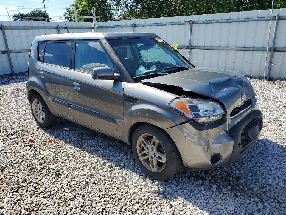 2010 Kia Soul VIN KNDJT2A24A7175688 COPART salvage auction — FRONT END, OH - CERT OF TITLE-SALVAGE, sold $250 on 2026-07-02 (photo 4)