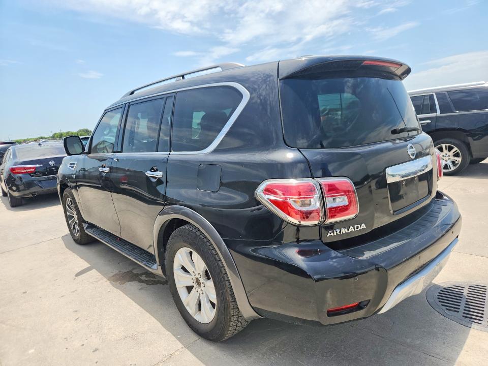 2018 Nissan Armada VIN JN8AY2ND7J9057494 COPART salvage auction — SIDE, Tx - Certificate Of Title, sold $8,600 on 2026-07-30 (photo 2)