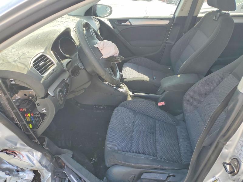2011 Volkswagen Golf VIN WVWDM7AJ8BW202753 COPART salvage auction — FRONT END, TX - SALVAGE VEHICLE TITLE (P), sold $350 on 2026-07-09 (photo 7)