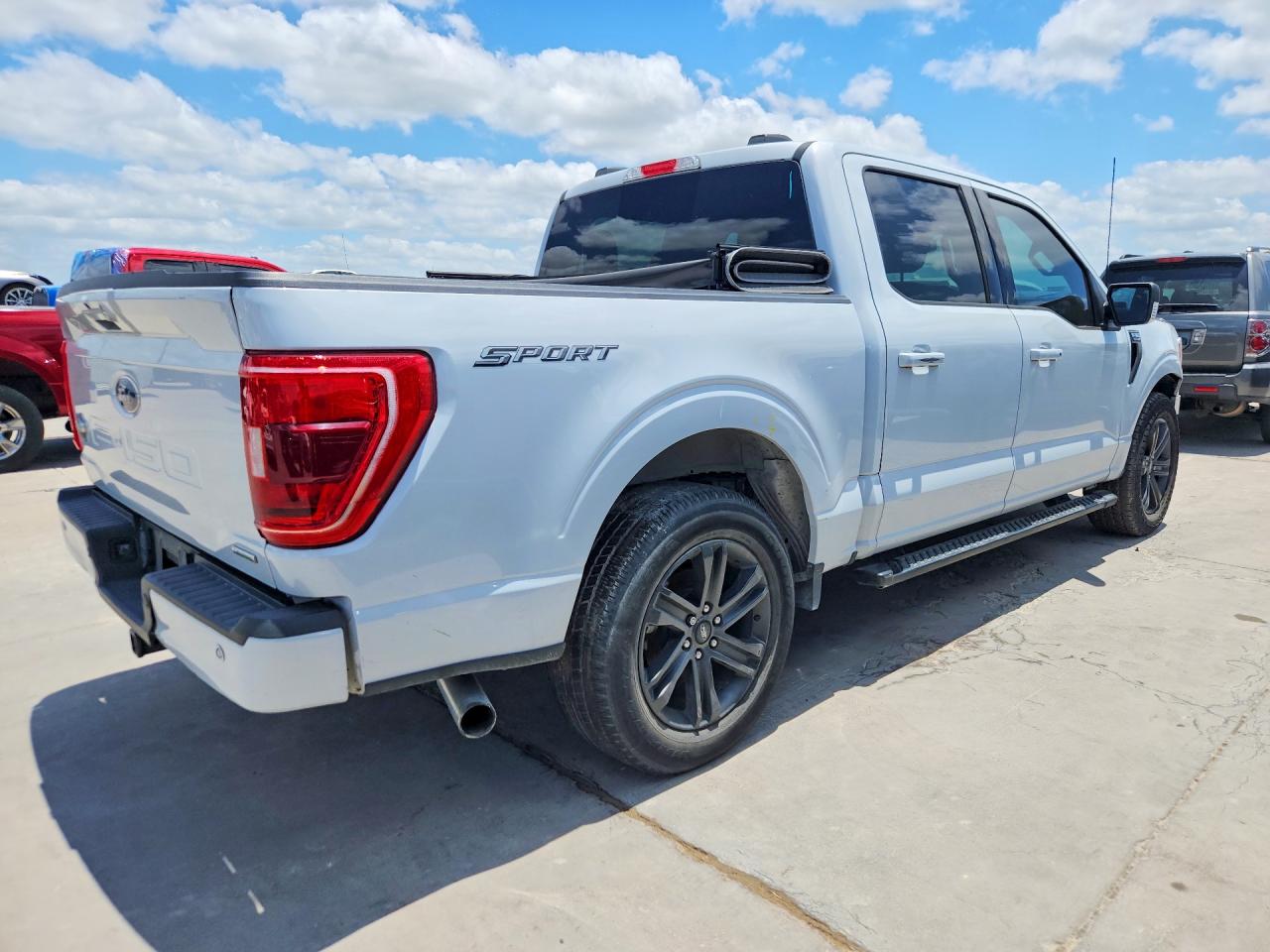 2021 Ford F-150 VIN 1FTEW1CP9MKE74462 COPART salvage auction — Front End, Ct - Clean Title, sold $10,500 on 2026-07-08 (photo 3)