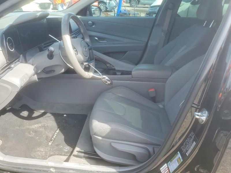 2024 Hyundai Elantra VIN KMHLS4DG7RU681264 COPART salvage auction — FRONT END, TX - SALVAGE VEHICLE TITLE (P), sold $1,500 on 2026-07-16 (photo 7)