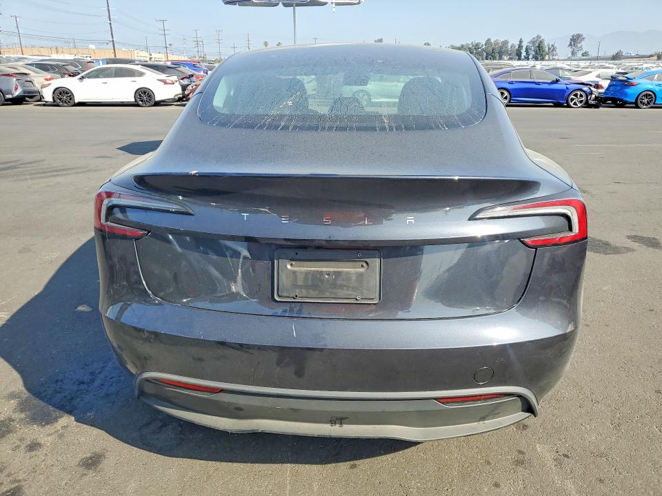 2025 Tesla VIN 5YJ3E1EAXSF082216 COPART salvage auction — FRONT END, Salvage Title, sold $13,000 on 2026-07-13 (photo 6)