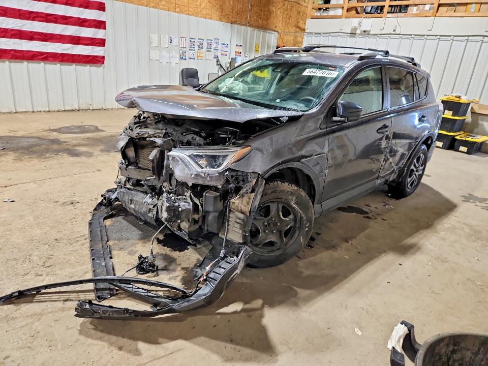 2017 Toyota Rav 4 VIN 2T3BFREV4HW556030 COPART salvage auction — FRONT END, Ak - Parts Only Bill Of Sale, sold $1,250 on 2026-08-04 (photo 1)