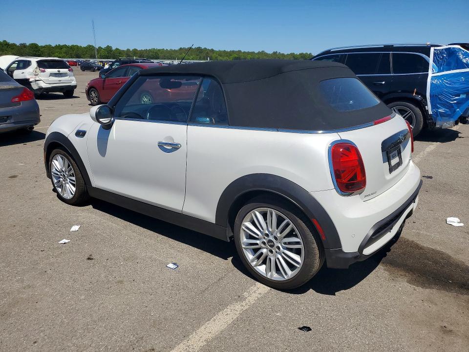 2023 Mini Cooper VIN WMW43DL03P3R07276 COPART salvage auction — SIDE, Ny - Mv-907A Salvage Certificate, sold $9,500 on 2026-07-06 (photo 2)