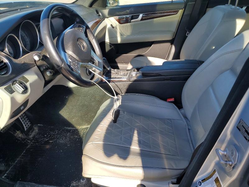 2014 Mercedes-benz C-klasse VIN WDDGF8AB2EA889368 COPART salvage auction — FRONT END, Oh - Cert Of Title-Salvage, sold $1,200 on 2026-07-02 (photo 7)