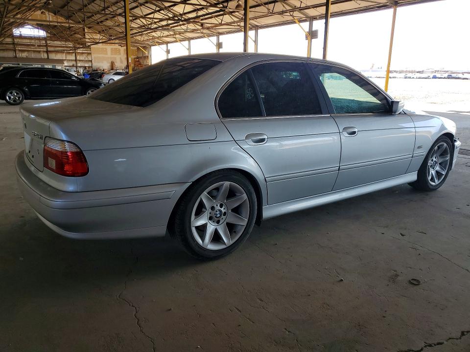 2003 BMW 5 series VIN WBADT43413G029708 COPART salvage auction — FRONT END, AZ - CERTIFICATE OF TITLE, sold $350 on 2026-07-27 (photo 3)