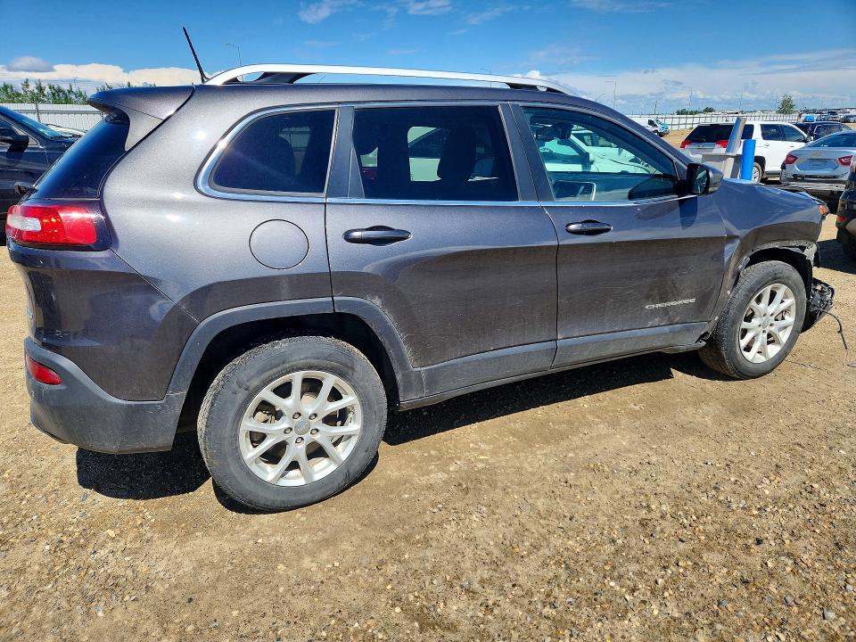 2017 Jeep Cherokee VIN 1C4PJMCS9HW521601 COPART salvage auction — FRONT END, Ab - Bos - Salvage, sold $1,000 on 2026-07-02 (photo 3)