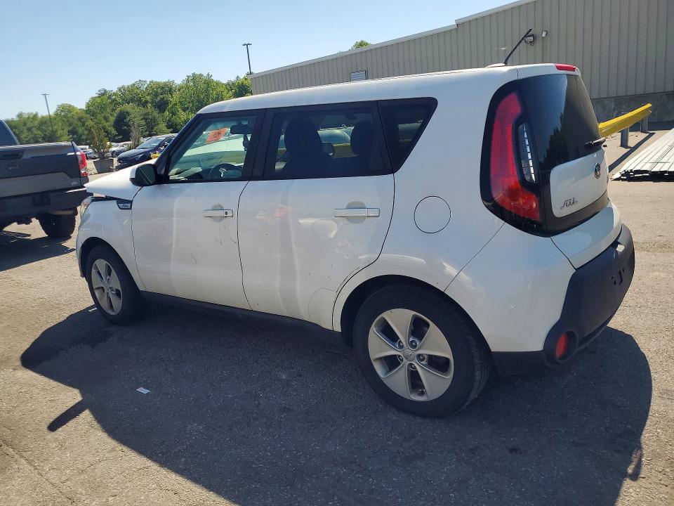 2016 Kia Soul VIN KNDJN2A22G7386035 COPART salvage auction — FRONT END, Ri - Salvage Certificate Of Title, sold $450 on 2026-07-16 (photo 2)