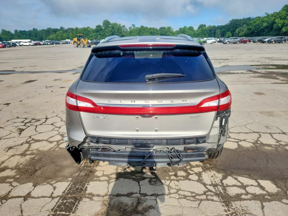 2016 Lincoln Mkx VIN 2LMTJ8LR4GBL37573 COPART salvage auction — FRONT END, Pa - Certificate Of Salvage, sold $4,050 on 2026-07-09 (photo 6)